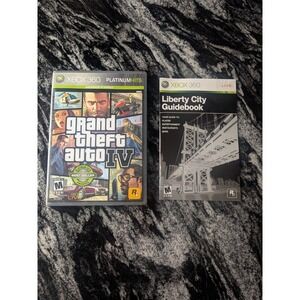 Grand‎ Theft Auto IV -- Platinum Hits - Microsoft Xbox 360 - CIB TESTED WORKS